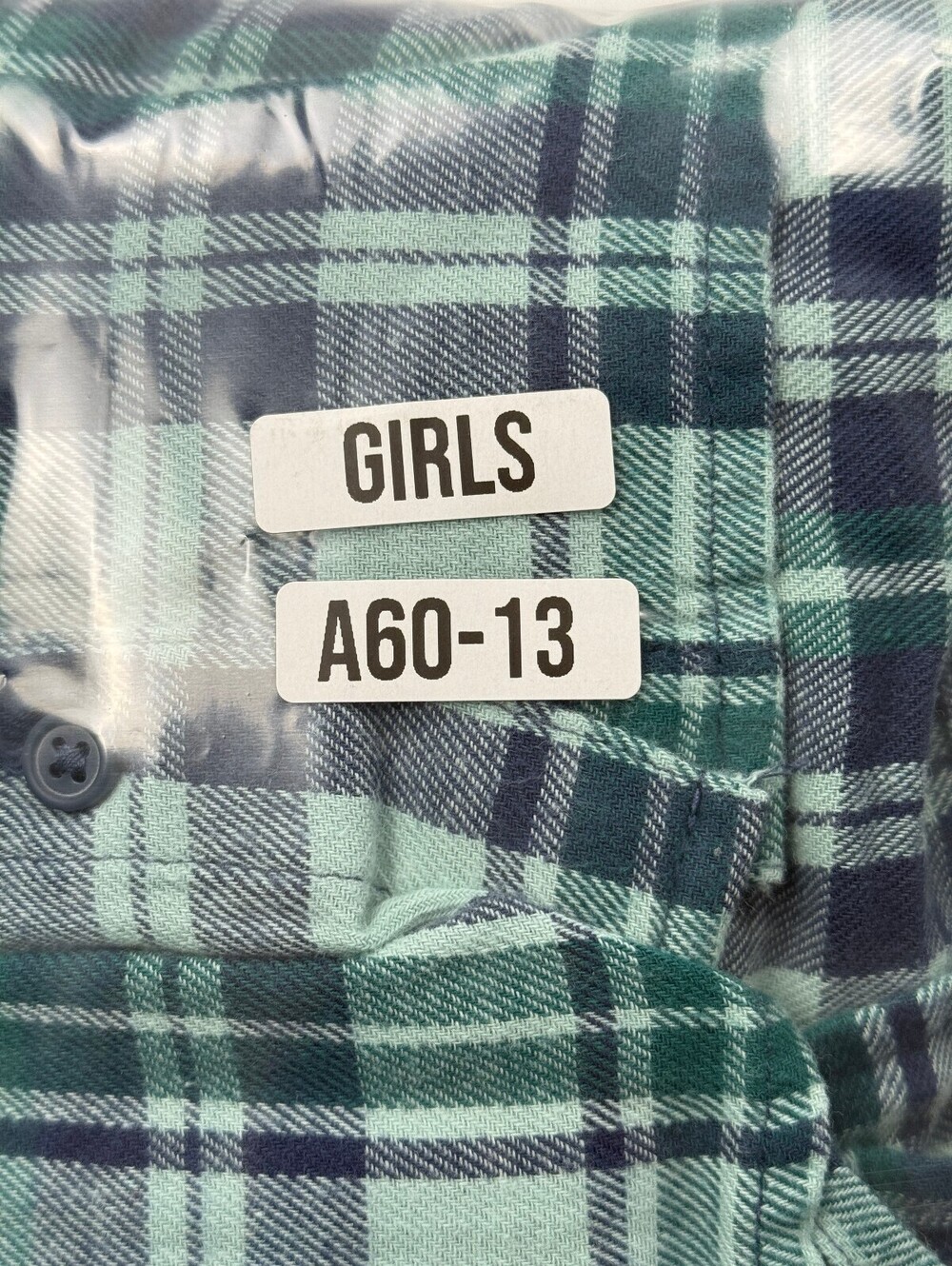 No Boundaries x Stranger Things Button-Up Shirt Green Blue 2010s - Girls XL NWT - Picture 5 of 5